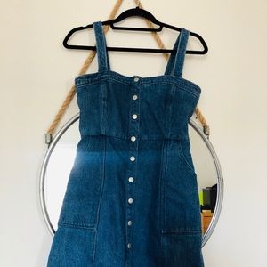 Vintage Denim Button up Dress